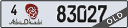 abu dhabi - code - 4 - number -83027