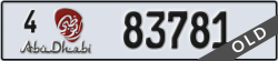 abu dhabi - code - 4 - number -83781