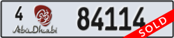 abu dhabi - code - 4 - number -84114