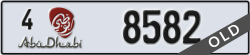 abu dhabi - code - 4 - number -8582