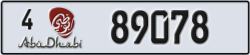 abu dhabi - code - 4 - number -89078