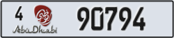 abu dhabi - code - 4 - number -90794