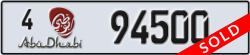 abu dhabi - code - 4 - number -94500