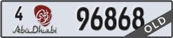 abu dhabi - code - 4 - number -96868
