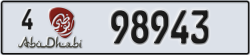 abu dhabi - code - 4 - number -98943
