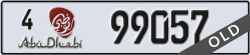 abu dhabi - code - 4 - number -99057
