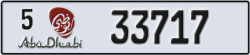 abu dhabi - code - 5 - number -33717
