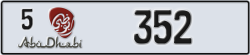 abu dhabi - code - 5 - number -352