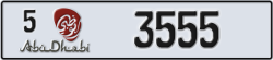 abu dhabi - code - 5 - number -3555