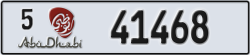 abu dhabi - code - 5 - number -41468