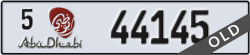 abu dhabi - code - 5 - number -44145