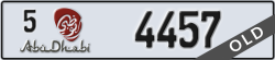 abu dhabi - code - 5 - number -4457