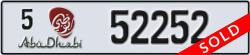 abu dhabi - code - 5 - number -52252