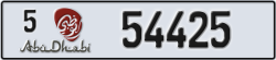 abu dhabi - code - 5 - number -54425