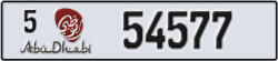 abu dhabi - code - 5 - number -54577