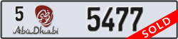 abu dhabi - code - 5 - number -5477
