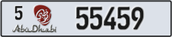 abu dhabi - code - 5 - number -55459