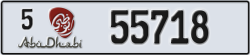 abu dhabi - code - 5 - number -55718