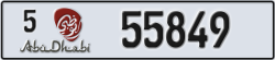abu dhabi - code - 5 - number -55849