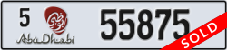 abu dhabi - code - 5 - number -55875