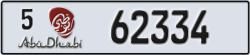 abu dhabi - code - 5 - number -62334