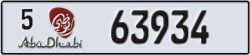 abu dhabi - code - 5 - number -63934