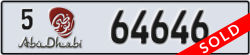 abu dhabi - code - 5 - number -64646