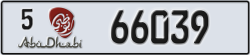 abu dhabi - code - 5 - number -66039