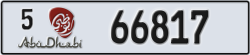 abu dhabi - code - 5 - number -66817