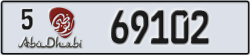 abu dhabi - code - 5 - number -69102
