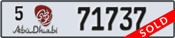 abu dhabi - code - 5 - number -71737