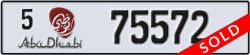 abu dhabi - code - 5 - number -75572