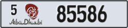 abu dhabi - code - 5 - number -85586