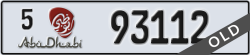 abu dhabi - code - 5 - number -93112