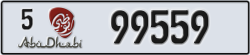 abu dhabi - code - 5 - number -99559