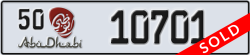 abu dhabi - code - 50 - number -10701