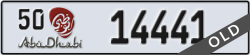 abu dhabi - code - 50 - number -14441