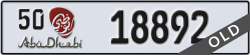 abu dhabi - code - 50 - number -18892