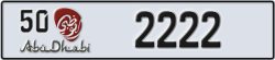 abu dhabi - code - 50 - number -2143