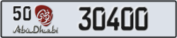 abu dhabi - code - 50 - number -30400