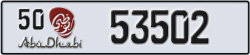abu dhabi - code - 50 - number -53502