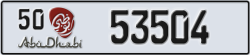 abu dhabi - code - 50 - number -53504