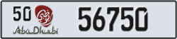 abu dhabi - code - 50 - number -56750