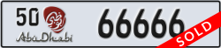 abu dhabi - code - 50 - number -66666