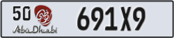 abu dhabi - code - 50 - number -691X9