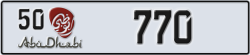 abu dhabi - code - 50 - number -770