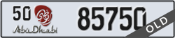 abu dhabi - code - 50 - number -85750