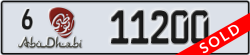 abu dhabi - code - 6 - number -11200