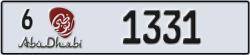 abu dhabi - code - 6 - number -1331