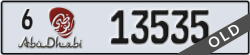 abu dhabi - code - 6 - number -13535